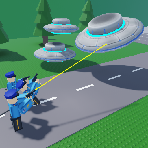 Police vs UFO