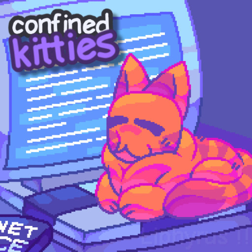 confined kitties !