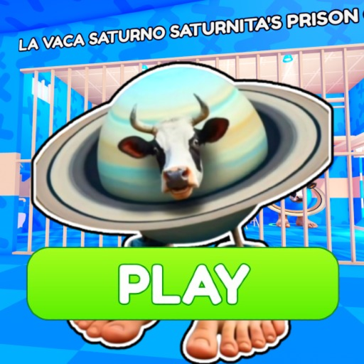🪐 LA VACA SATURNO SATURNITA'S PRISON RUN! (Obby)
