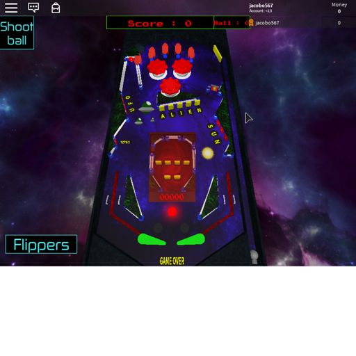 Galaxy Pinball Game(old, laggy)