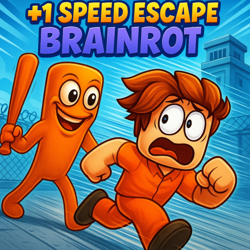 +1 Speed Escape Brainrot⚡