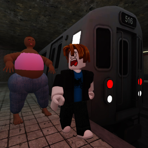 SURVIVE LOVELY PEACHES IN A HAUNTED SUBWAY💀