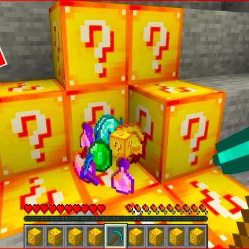 ⛏️ModdedCraft💛 (GOLD LUCKY BLOCKS)