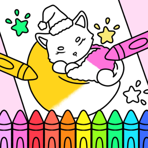🎨 Roro's Diary Coloring Game ✨
