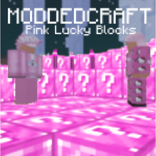 ⛏️ModdedCraft🌸 (PINK LUCKY BLOCKS)