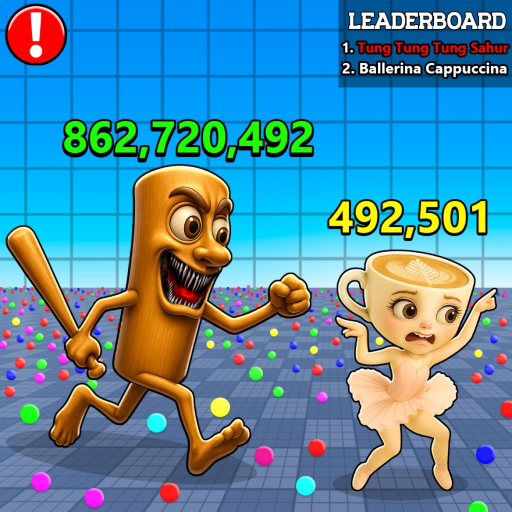 Eat Brainrot To Grow HUGE