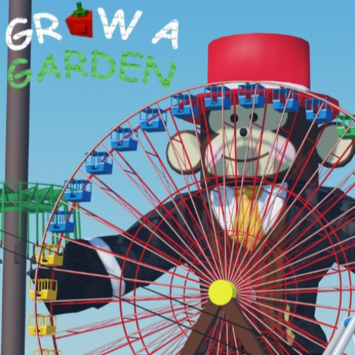 CANDY BLOSSOM COASTER!! Grow a Garden Theme Park