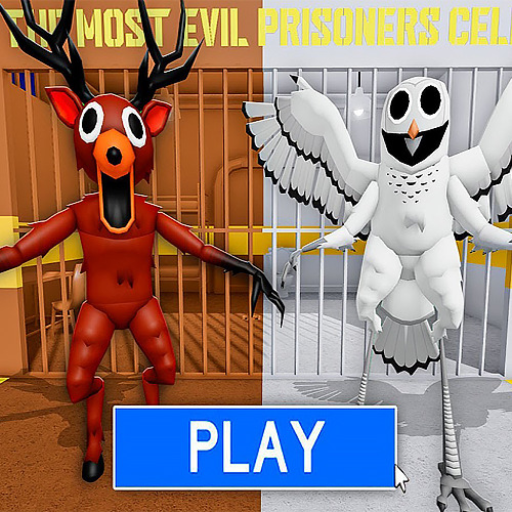 DEER VS OWL 99 NIGHTS PRISON RUN! (Obby)