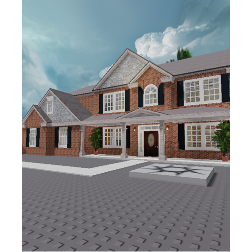 Suburban House With Ceiling Fans