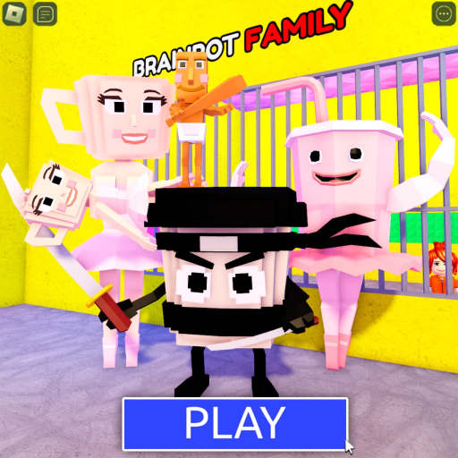 ☕️ 999 BRAINROT FAMILY PRISON RUN! (Obby)
