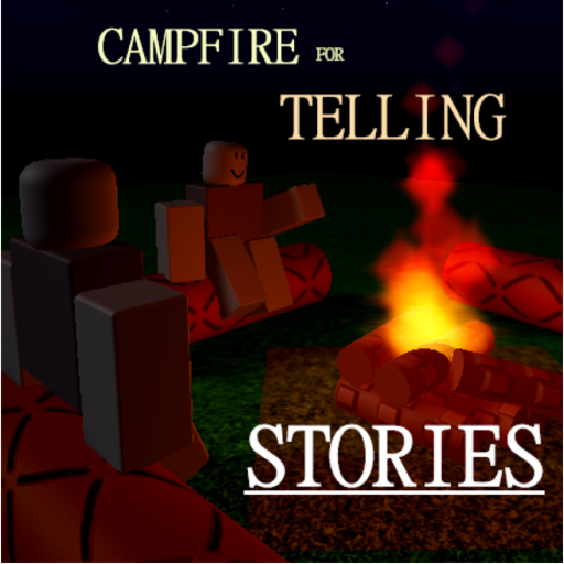 Campfire for telling stories