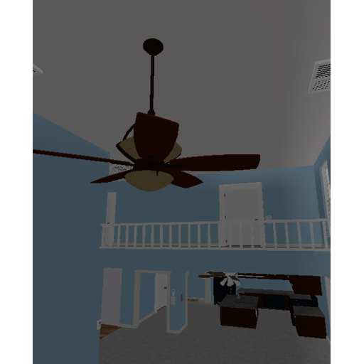 Big House With Ceiling Fans 
