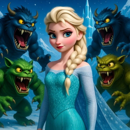 Protect The Princess From Labubu