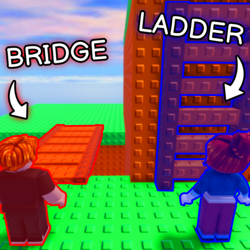 LADDER & BRIDGE [2-Player Obby]