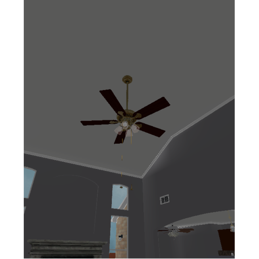House With Ceiling Fans