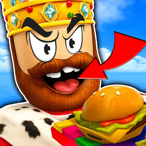 🍔 ESCAPE MEGA FAT GUY OBBY! [STORY]