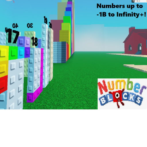 (v0.45) Numberblocks -1Billion-NEVERENDING BIG 3D