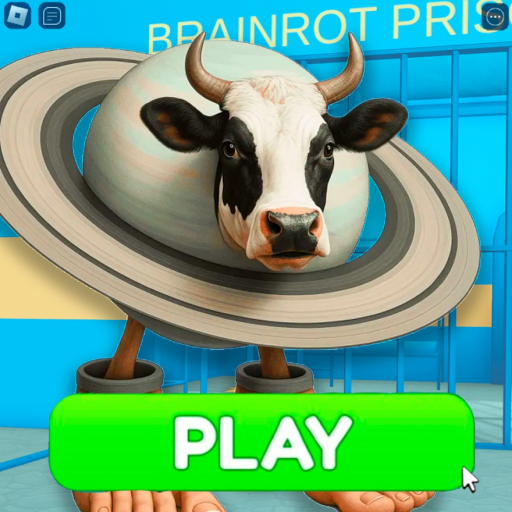 🐄LAVACA SATURNO PRISON RUN! OBBY