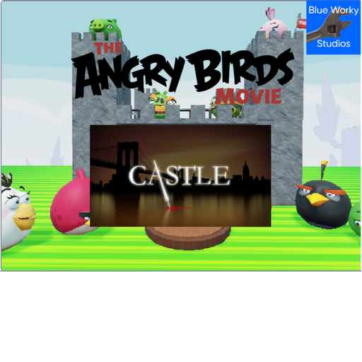 The Angry Birds Moive Castle Adventure Obby