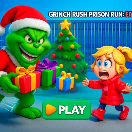 GRINCH FAMILY PRISON RUN! (Obby)