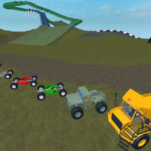 Tracked vehicle, suspension and racing tests.