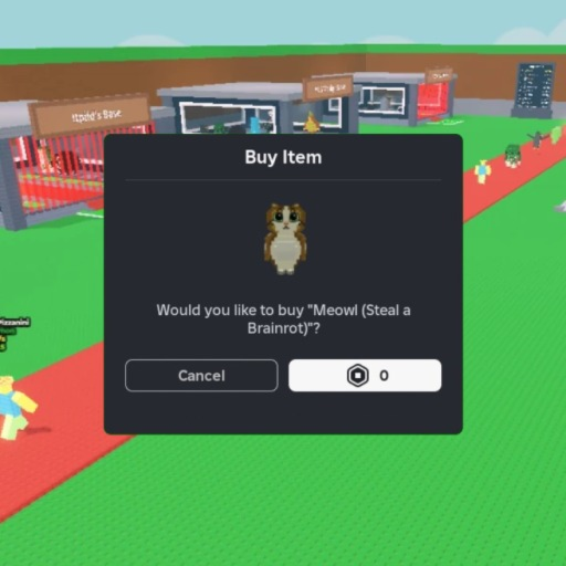 FREE BRAINROT UGC GLASS BRIDGE 🐈🦉