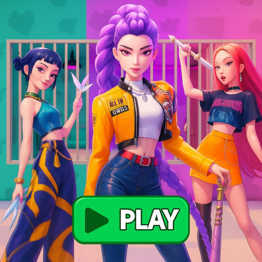 💜 KPOP DEMON HUNTERS PRISON RUN! (Obby)