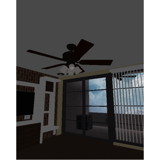 Apartment With Ceiling Fans 