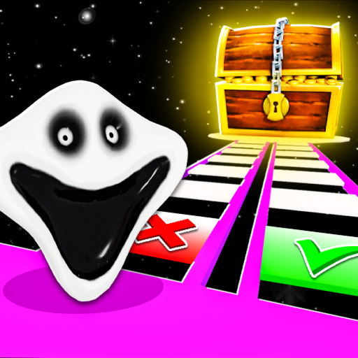 1% Win Scary Glass Bridge