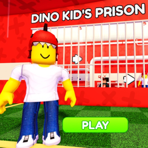 DINO KID'S PRISON RUN! (Obby)