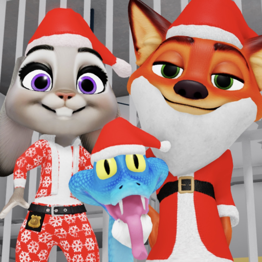 🐰 ZOOTOPIA 2 FAMILY POLICE PRISON RUN ESCAPE! 