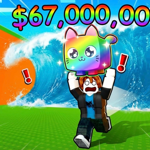 Escape Tsunami to Steal Pets! 😹