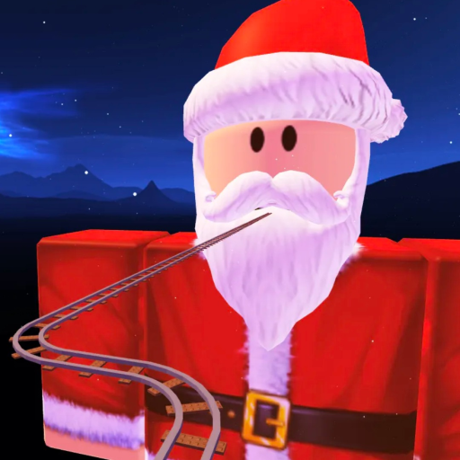 Cart Ride Into Santa