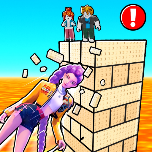 Kpop Demon Hunters Jenga Tower!