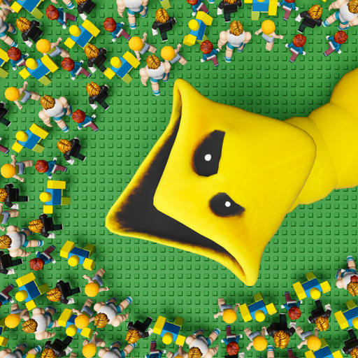 100 Players Enter Hungry Worm