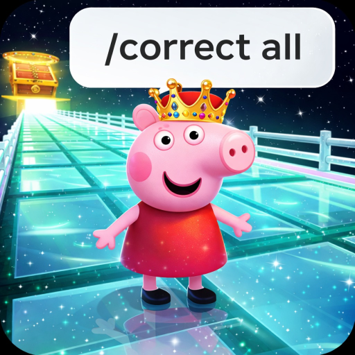 Peppa Pig Glass Bridge [ADMIN]