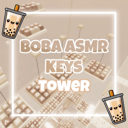 Boba Asmr Keys Tower! 🧋