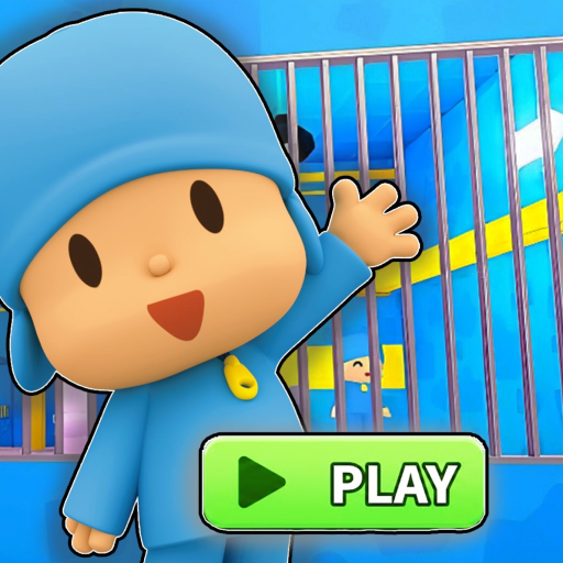🧢 POCOYO PRISON RUN ESCAPE! (Obby)
