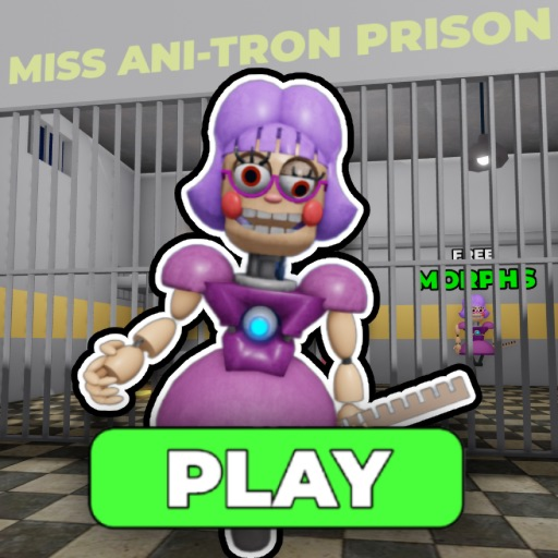 MISS ANI-TRON PRISON RUN! (Obby)