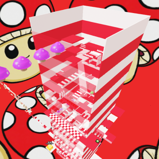🍄 Mushroom Bounce Tower