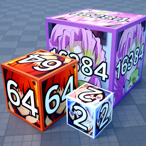 🧊 2048 Anime Cube Merge