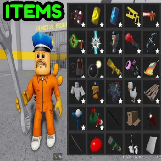 [WITH ITEMS!] POLICE BOY ESCAPE PRISON!