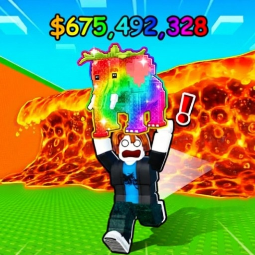 Escape Lava To Steal Brainrots! 🔥