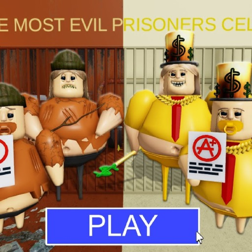 POOR FAMILY VS RICH FAMILY PRISON RUN! (Obby)