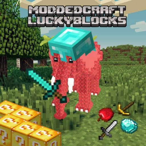 ⛏️ModdedCraft🍓 (STRAWBERRY ELEPHANT LUCKY BLOCKS)