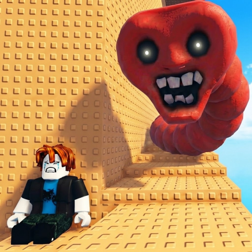 ☠️ Horror Worm Tower Climb Up