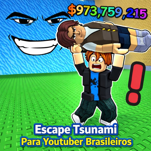🌊 Escape do Tsunami for Youtubers Brasileiros 🎥