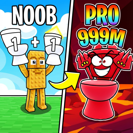 Toilet Merge Simulator