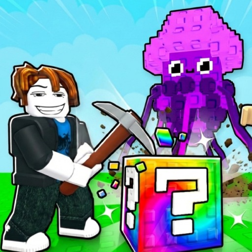 ⛏️ Break Lucky Block for Fish!