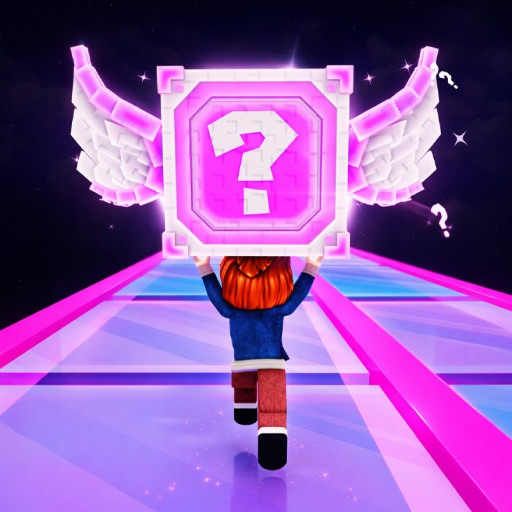 [💗] Glass Bridge For Lucky Blocks!